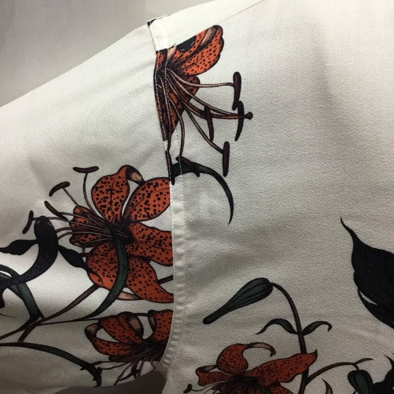 キャリー CALEE シャツ、ブラウス 半袖 オープンカラー M 花柄 マルチカラー / マルチカラー /  メンズ USED 古着 中古 10117215