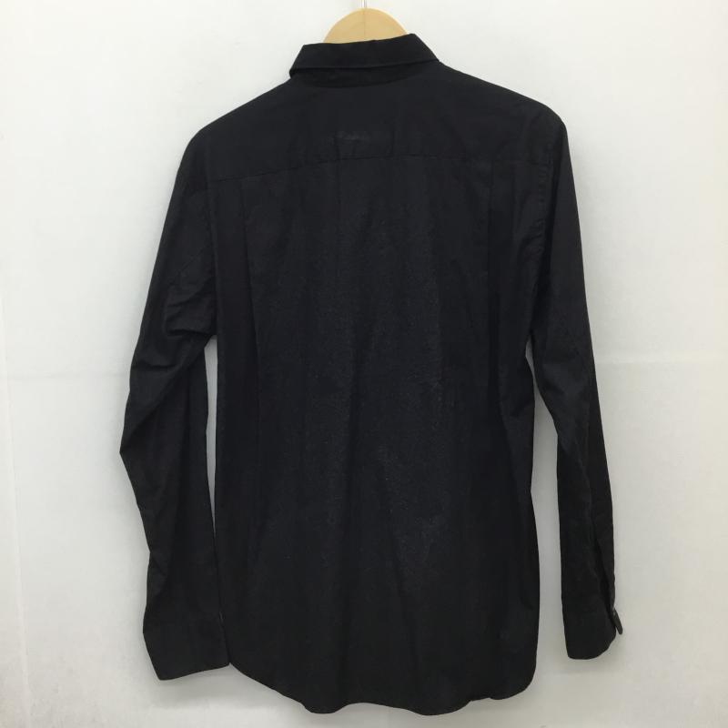 コムデギャルソンオムプリュス COMME des GARCONS HOME PLUS シャツ、ブラウス 長袖 PZ-B001 S 無地 黒 / ブラック /  メンズ USED 古着 中古 10124457
