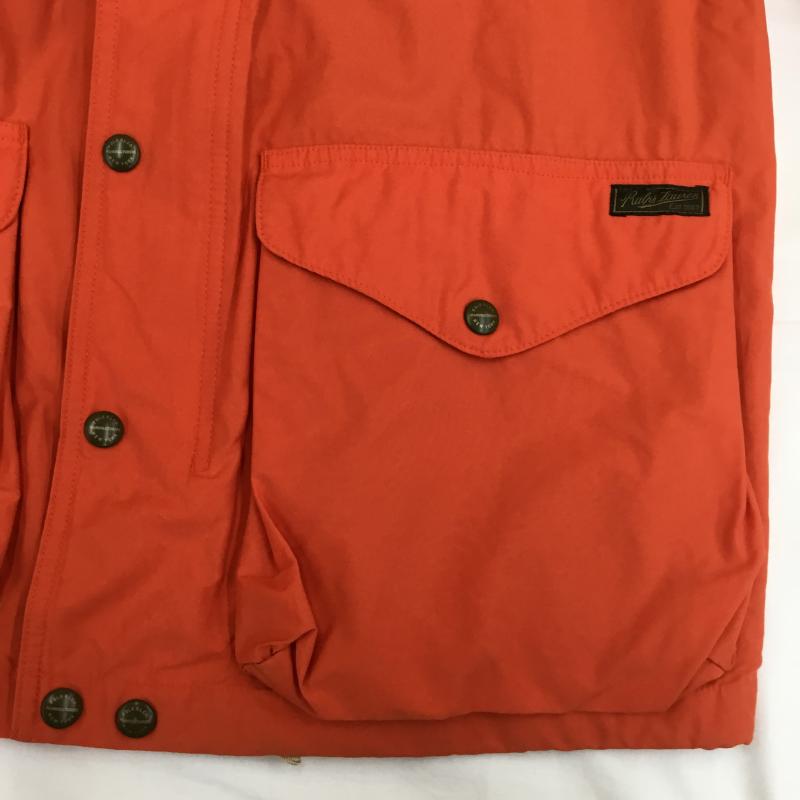 ポロバイラルフローレン Polo by RALPH LAUREN ジャケット、上着 ジャケット、ブレザー マウンテンパーカー M ワンポイント 橙 / オレンジ /  メンズ USED 古着 中古 10108122