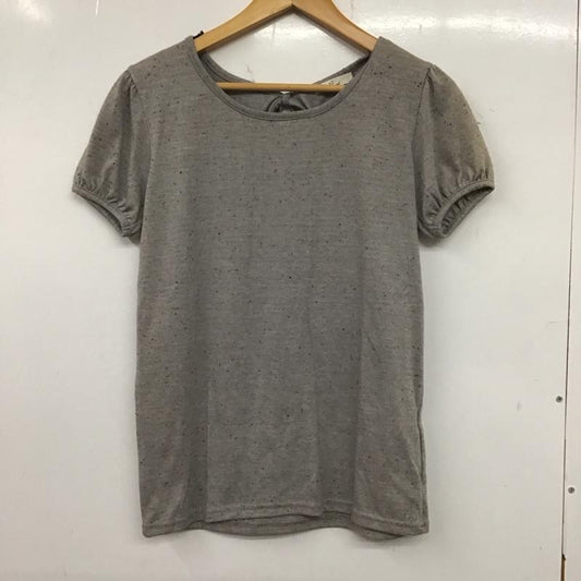 ニコアンド niko and... カットソー 半袖  灰 / グレー /  レディース USED 古着 中古 10137316