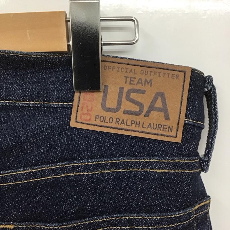 ポロラルフローレン POLO RALPH LAUREN パンツ デニム、ジーンズ デニムパンツ スリムパンツ ストレッチパンツ ジーンズ 32インチ 無地 インディゴ / インディゴ /  メンズ USED 古着 中古 10108639