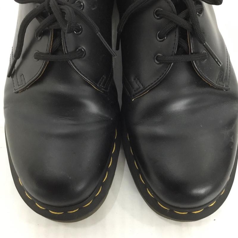 ドクターマーチン Dr.Martens 革靴 革靴 1461 59 3ホール UK7 US：8 無地 黒 / ブラック /  メンズ USED 古着 中古 10123651
