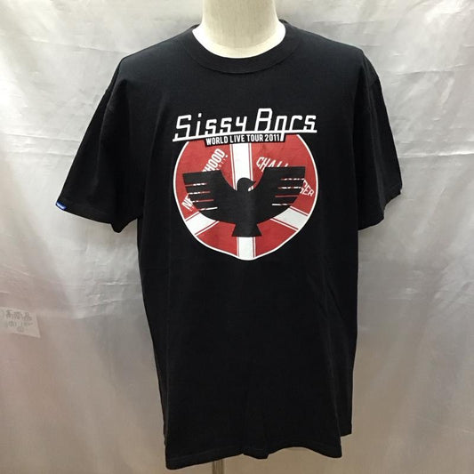 ネイバーフッド NEIGHBORHOOD Tシャツ 半袖 CHALLENGER Wネーム 4 プリント 黒 / ブラック /  メンズ USED 古着 中古 10118033