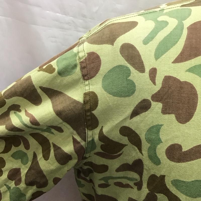 古着 USED シャツ、ブラウス 長袖 CALIBER 70年代 ミリタリー S カモフラージュ柄・迷彩 マルチカラー / マルチカラー /  メンズ USED 古着 中古 10121175