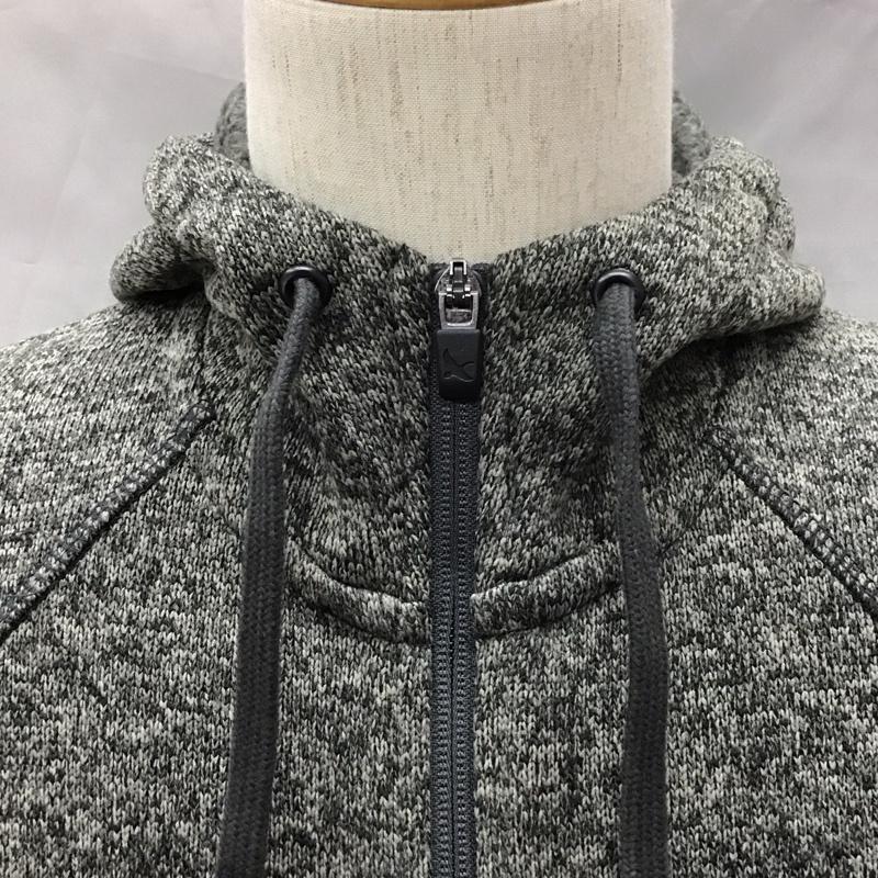 エディーバウアー Eddie Bauer パーカー 長袖 ジップアップパーカー 長袖パーカー フード付きパーカー 裏起毛 S 無地 黒 / ブラック /  メンズ USED 古着 中古 10110758