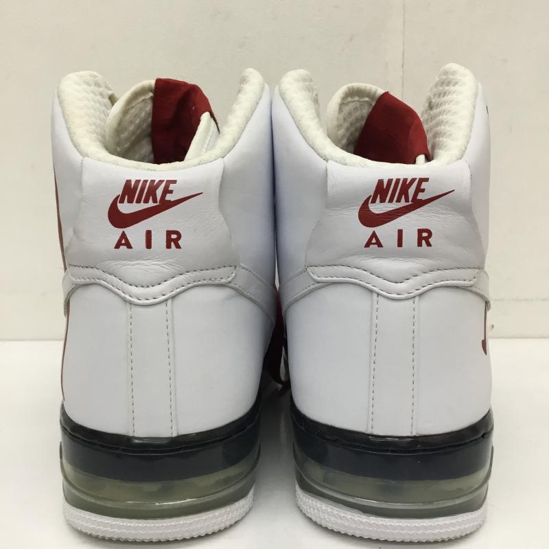 ナイキ NIKE スニーカー スニーカー 335844-611 AIR FORCE 1 HIGH SUPREME エアフォース1　ハイ　サプリーム 28.0cm ロゴ、文字 白 / ホワイト / X 赤 / レッド /  メンズ USED 古着 中古 10124091