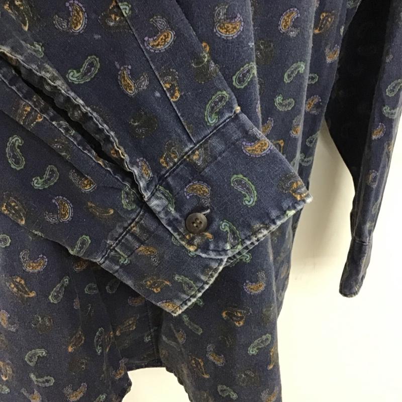 古着 USED シャツ、ブラウス 長袖 長袖シャツ カラーシャツ ポケットシャツ 長袖カットソー 総柄シャツ XL 総柄 マルチカラー / マルチカラー /  メンズ USED 古着 中古 10119538