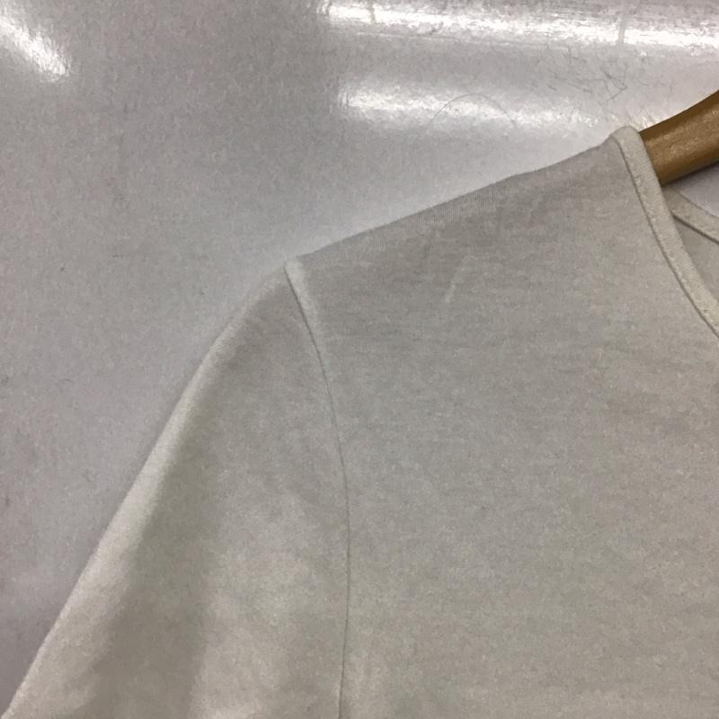 バーバリーロンドン Burberry London Tシャツ 半袖 FAA29-410 キーネック 1 花柄 白 / ホワイト /  レディース USED 古着 中古 10141964