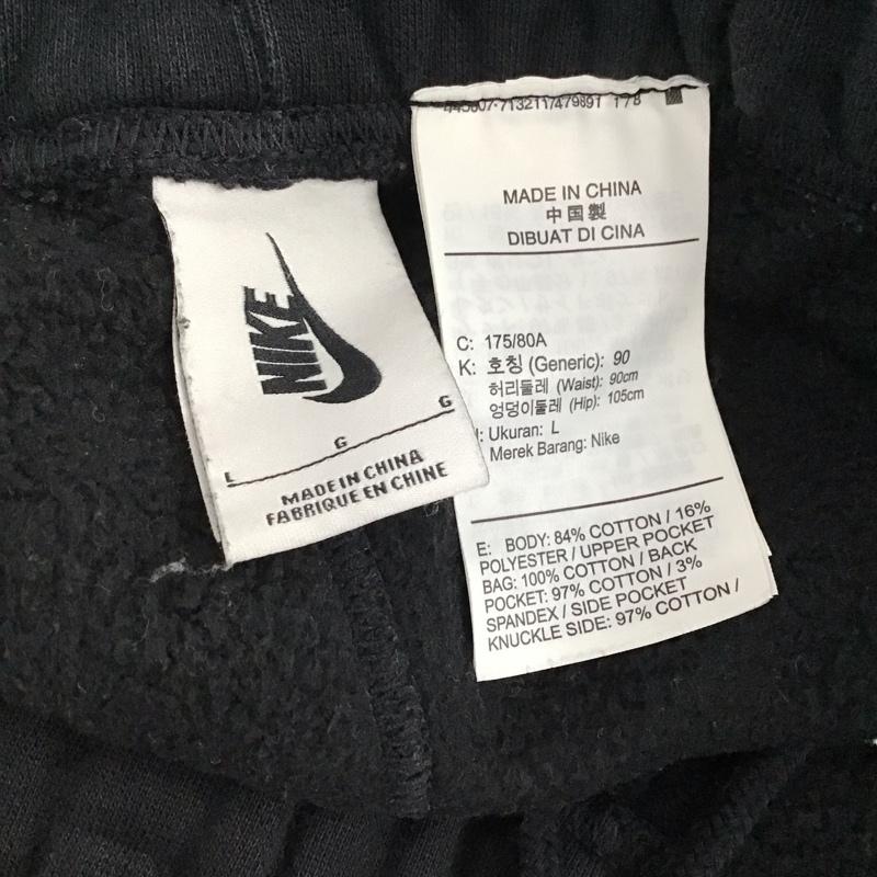 ナイキ NIKE ボトムス ボトムス cu0462-010 UTILITY SWEATPANT トラヴィススコット L 無地 黒 / ブラック /  メンズ USED 古着 中古 10121768