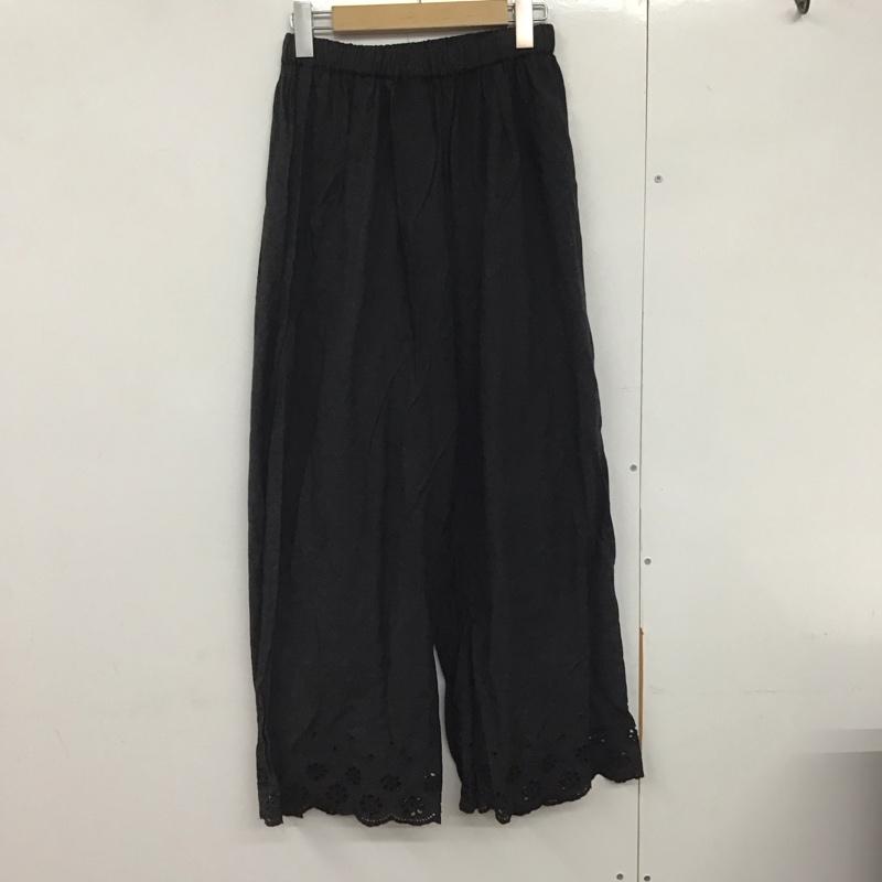 スタディオクリップ studio CLIP ボトムス ボトムス FREE 無地 黒 / ブラック /  レディース USED 古着 中古 10140767