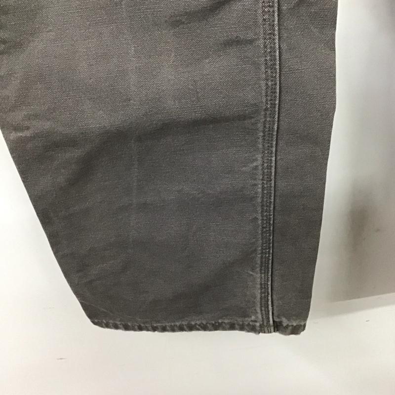 カーハート Carhartt パンツ デニム、ジーンズ デニムパンツ ワイドパンツ カジュアルパンツ 32インチ 無地 灰 / グレー /  メンズ USED 古着 中古 10137364