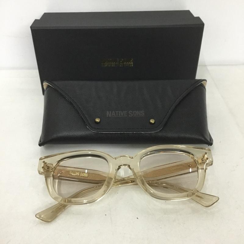 ネイティブ サンズ NATIVE SONS めがね・サングラス めがね Connolly カラーレンズ 箱有 ケース付き 無地 マルチカラー / マルチカラー /  メンズ USED 古着 中古 10142808