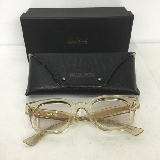 ネイティブ サンズ NATIVE SONS めがね・サングラス めがね Connolly カラーレンズ 箱有 ケース付き 無地 マルチカラー / マルチカラー /  メンズ USED 古着 中古 10142808