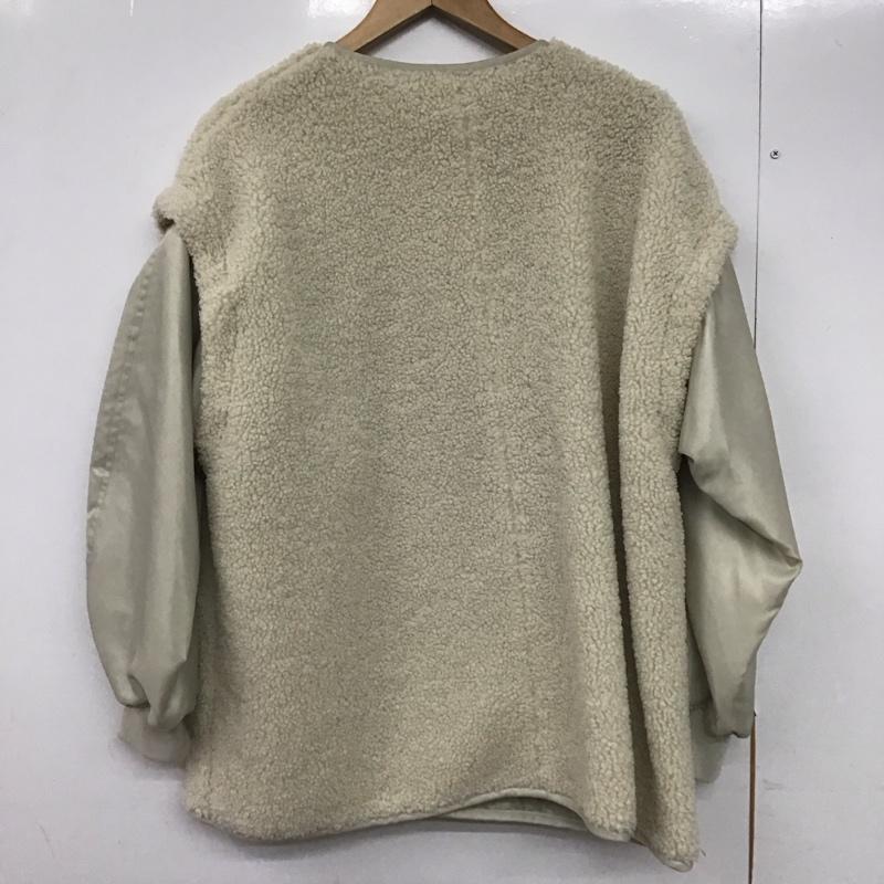 ローリーズファーム LOWRYS FARM ジャケット、上着 ジャンパー、ブルゾン FREE 無地 ベージュ / ベージュ /  レディース USED 古着 中古 10146815