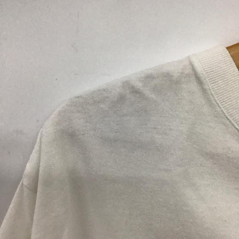 ボット BoTT Tシャツ 半袖 半袖カットソー プリントTシャツ クルーネックカットソー L ロゴ、文字 白 / ホワイト /  メンズ USED 古着 中古 10148383