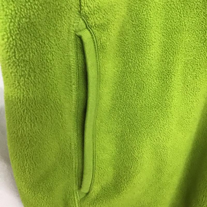 ユニクロ UNIQLO ジャケット、上着 ジャケット、ブレザー 347-072655 ジップアップジャケット フリースジャケット スタンドネック L 無地 緑 / グリーン /  メンズ USED 古着 中古 10132087