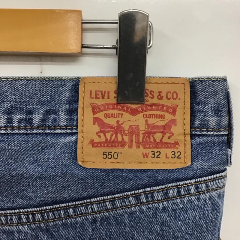 リーバイストラウスアンドコー Levi Strauss & co. パンツ デニム、ジーンズ デニムパンツ ワイドパンツ カジュアルパンツ 32インチ 無地 インディゴ / インディゴ /  メンズ USED 古着 中古 10137653