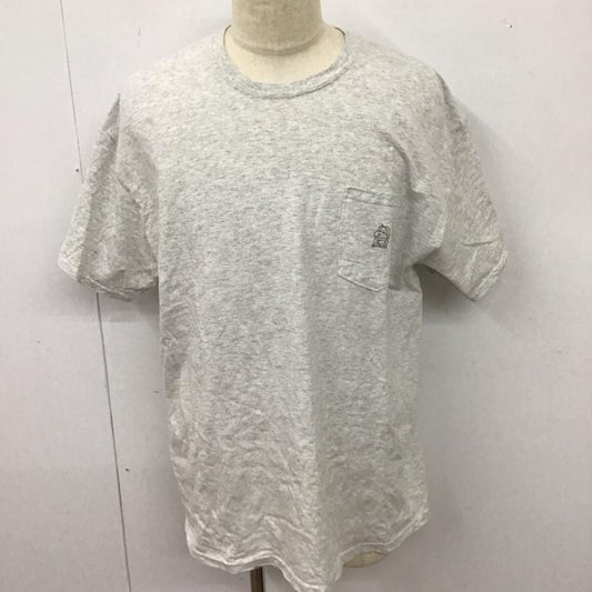 バンブーシュート BAMBOO SHOOTS Tシャツ 半袖 半袖カットソー プリントTシャツ クルーネックカットソー XL プリント 青 / ブルー /  メンズ USED 古着 中古 10114685