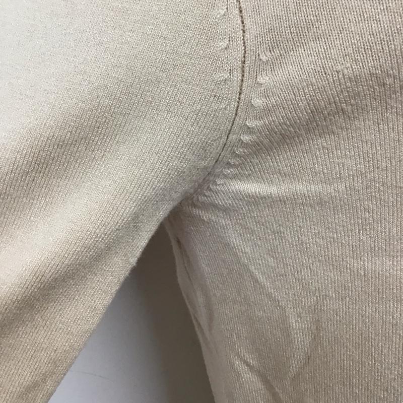 ザラ ZARA カーディガン 長袖 M 無地 ベージュ / ベージュ /  レディース USED 古着 中古 10124890