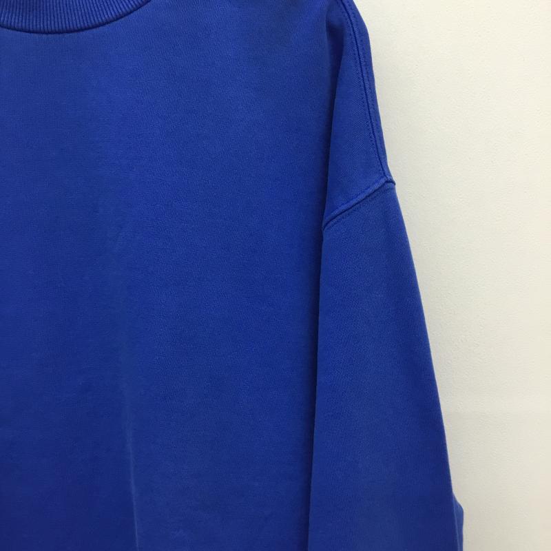 スビ KSUBI トレーナー 長袖 4 X 4 Biggie Crew Cobalt MSP23FL010 XL 刺繍 X プリント 青 / ブルー /  メンズ USED 古着 中古 10122737