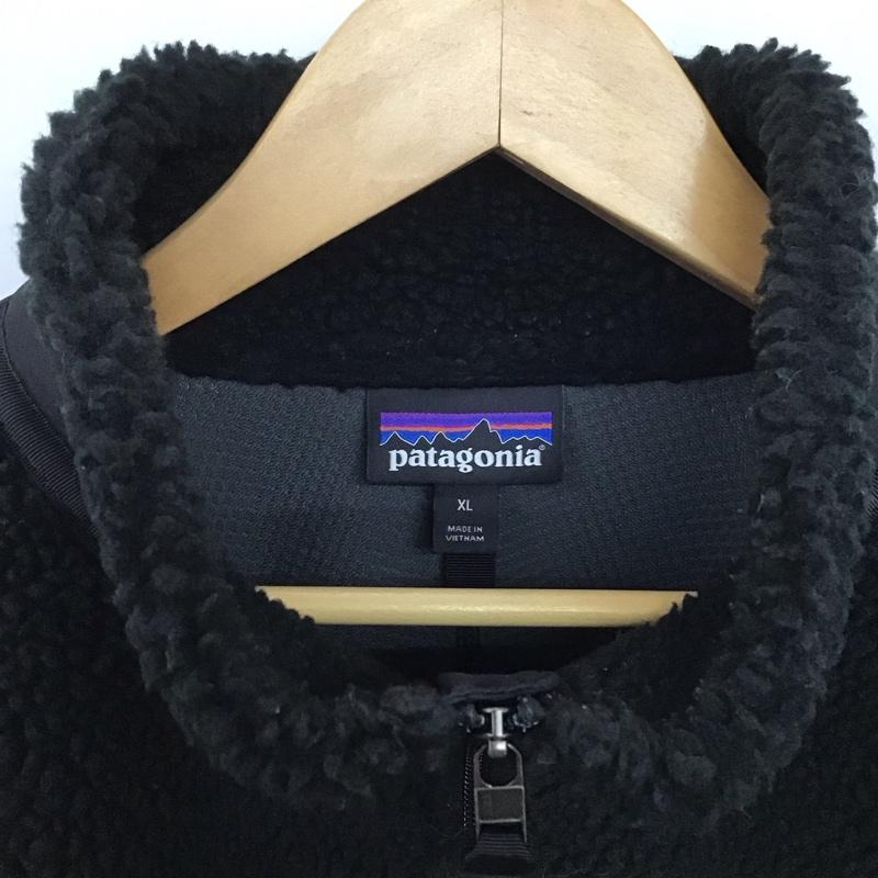 パタゴニア patagonia ジャケット、上着 ジャンパー、ブルゾン 23056fa20 クラシックレトロX フリース ジャケット フリースジャケット XL 無地 黒 / ブラック /  メンズ USED 古着 中古 10143269