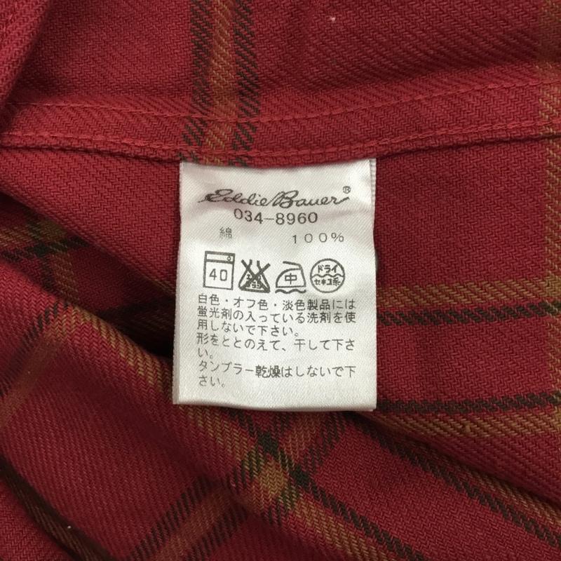 エディーバウアー Eddie Bauer シャツ、ブラウス 長袖 長袖シャツ チェックシャツ カラーシャツ ボタンダウンシャツ ポケットシャツ S チェック マルチカラー / マルチカラー /  メンズ USED 古着 中古 10111613