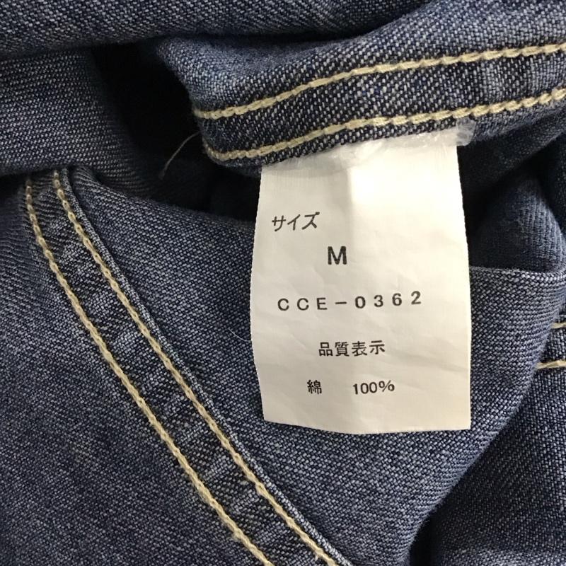 セポ cepo シャツ、ブラウス 長袖 CCE-0362 ロング丈 デニムシャツ M 無地 青 / ブルー /  レディース USED 古着 中古 10120239
