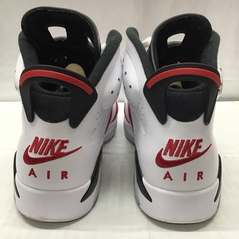 ナイキ NIKE スニーカー スニーカー CT8529 106 AIR JORDAN 6 RETRO 28.5cm 箱有 28.5cm ロゴ、文字 白 / ホワイト / X 黒 / ブラック / X 赤 / レッド /  メンズ USED 古着 中古 10113419