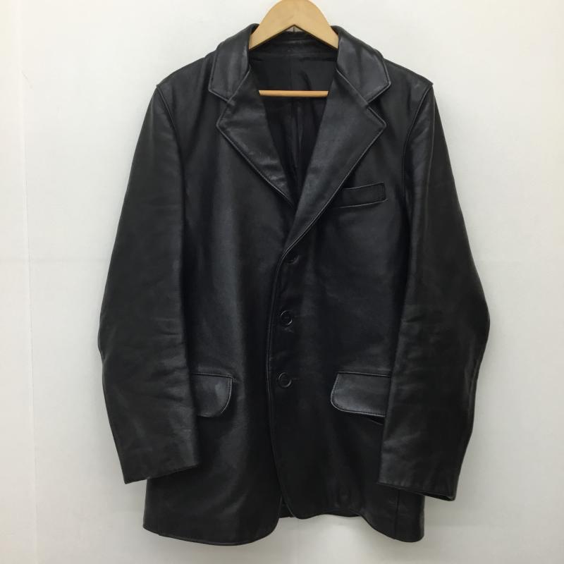 ショット schott ジャケット、上着 レザージャケット 38 無地 黒 / ブラック /  メンズ USED 古着 中古 10139992