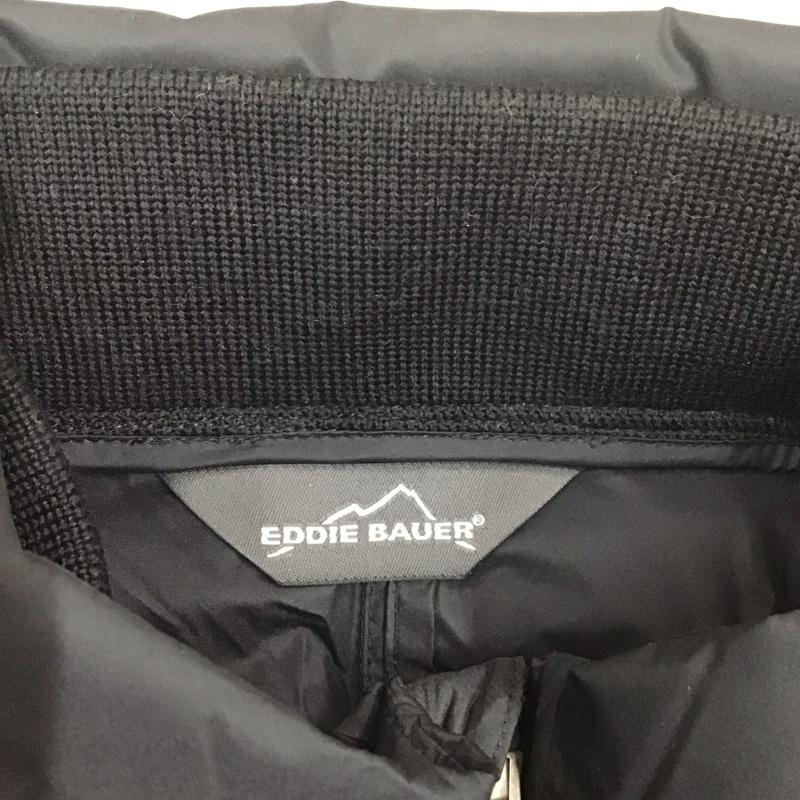 エディーバウアー Eddie Bauer ジャケット、上着 ジャンパー、ブルゾン ジップアップジャケット ジャンパー ジャケット ダウンジャケット アウター M ロゴ、文字 黒 / ブラック /  メンズ USED 古着 中古 10110754