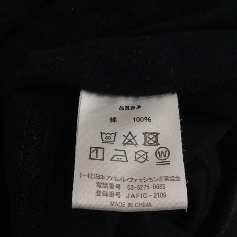 バックサイドオブトーキョー backside of tokyo Tシャツ 半袖 半袖カットソー プリントTシャツ クルーネックカットソー プリント 黒 / ブラック /  メンズ USED 古着 中古 10124460
