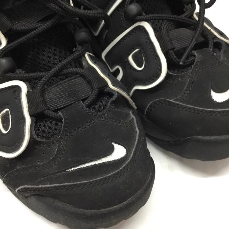 ナイキ NIKE スニーカー スニーカー 415082-002 AIR MORE UPTEMPO ガールズモデル 24.5cm 24.5cm ロゴ、文字 黒 / ブラック /  レディース USED 古着 中古 10111961