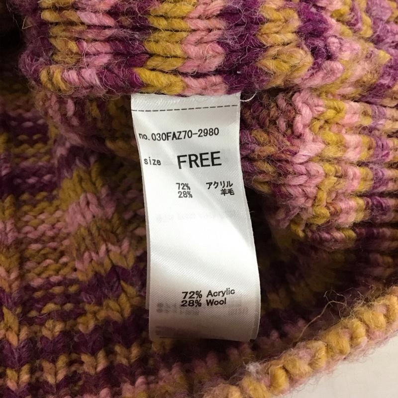 スライ SLY ニット、セーター 長袖 030FAZ70-2980 グラデーション ミドルゲージ トップス ニット FREE  マルチカラー / マルチカラー /  レディース USED 古着 中古 10147238