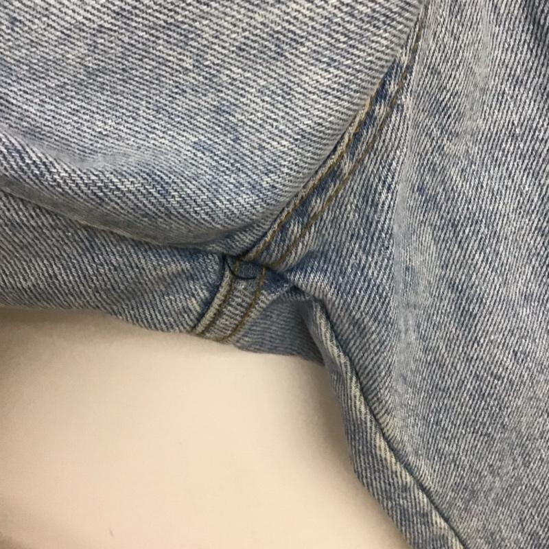 ゲス Guess パンツ デニム、ジーンズ デニムパンツ ワイドパンツ カジュアルパンツ 34 ロゴ、文字 インディゴ / インディゴ /  メンズ USED 古着 中古 10146178