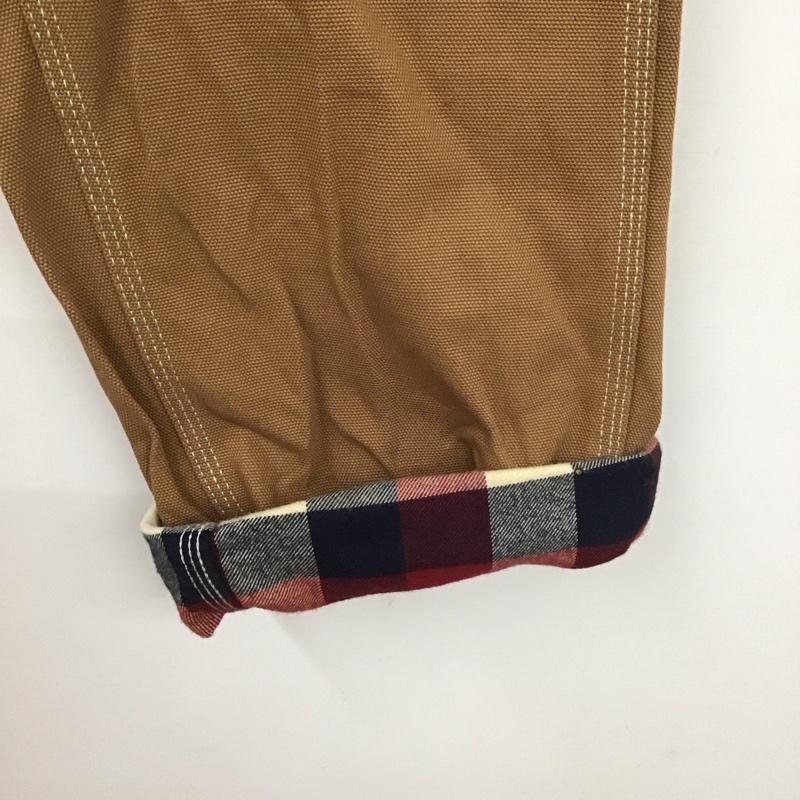 トミー TOMMY パンツ ワークパンツ、ペインターパンツ コットン M ワンポイント 茶 / ブラウン /  メンズ USED 古着 中古 10111207
