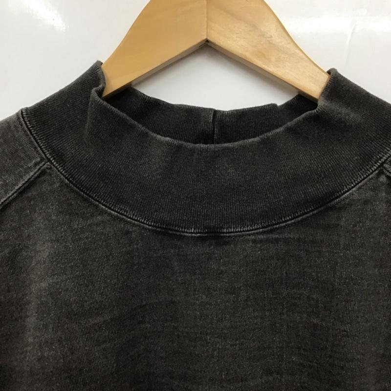 グッドオン Good On カットソー 長袖 長袖カットソー 無地カットソー クルーネック XL 無地 黒 / ブラック /  メンズ USED 古着 中古 10130486