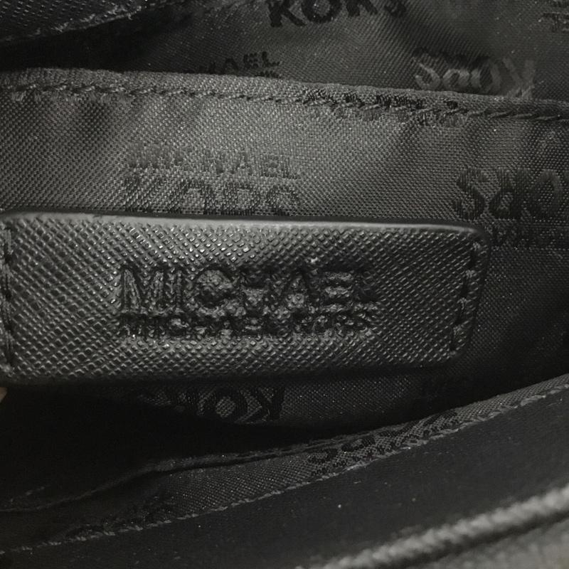 マイケルコース MICHAEL KORS ハンドバッグ ハンドバッグ 35T7GSOS0L ショルダーバッグ 2WAY ロゴ、文字 黒 / ブラック /  レディース USED 古着 中古 10139224