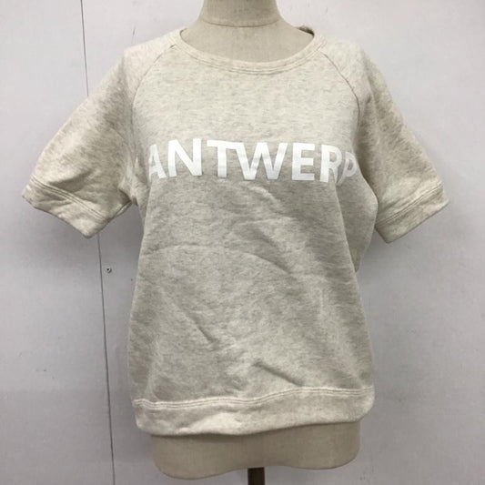 アッパーハイツ upperhights カットソー 半袖 半袖カットソー プリントスウェット クルーネックカットソー 1 ロゴ、文字 灰 / グレー /  レディース USED 古着 中古 10122974