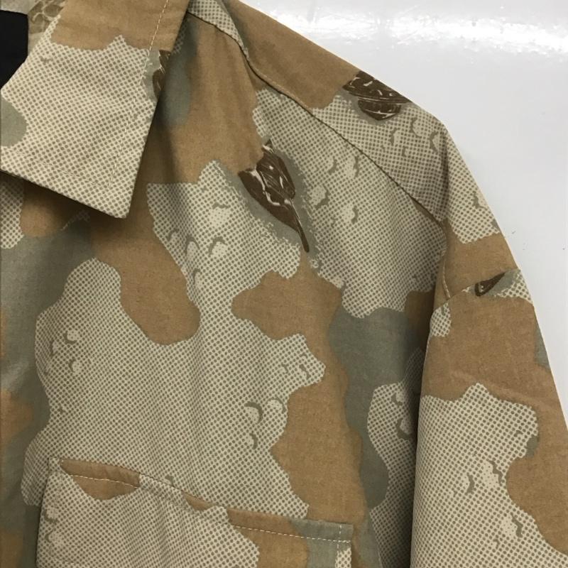 ジーユー GU シャツ、ブラウス 半袖 331-334470 アンダーカバー オーバーサイズ ファティーグシャツ 半袖シャツ L カモフラージュ柄・迷彩 マルチカラー / マルチカラー /  メンズ USED 古着 中古 10133170