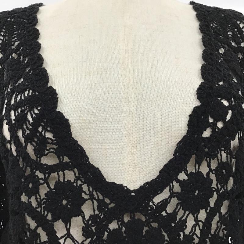 フリークスストア FREAK S STORE カットソー 長袖 無地 黒 / ブラック /  レディース USED 古着 中古 10105814