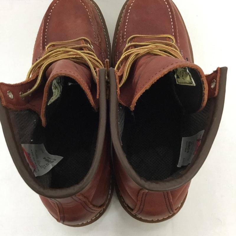 レッドウィング RED WING ブーツ ショートブーツ 8864 6inch Classic Moc GORE-TEX 29cm US：11 無地 茶 / ブラウン /  メンズ USED 古着 中古 10130772