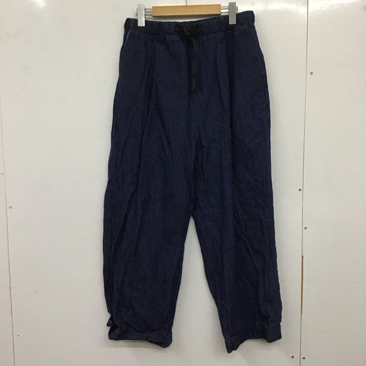 フリークスストア FREAK S STORE パンツ デニム、ジーンズ デニムパンツ ワイドパンツ カジュアルパンツ L 無地 インディゴ / インディゴ /  メンズ USED 古着 中古 10138428