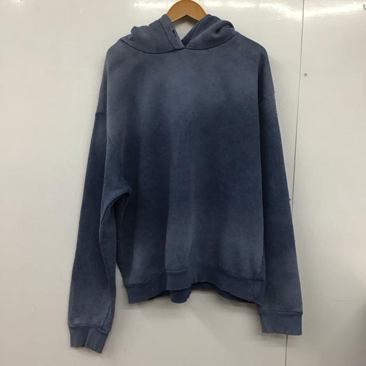 ザラ ZARA パーカー 長袖 長袖パーカー プルオーバーパーカー スウェット L 無地 水色 / ライトブルー /  メンズ USED 古着 中古 10145653