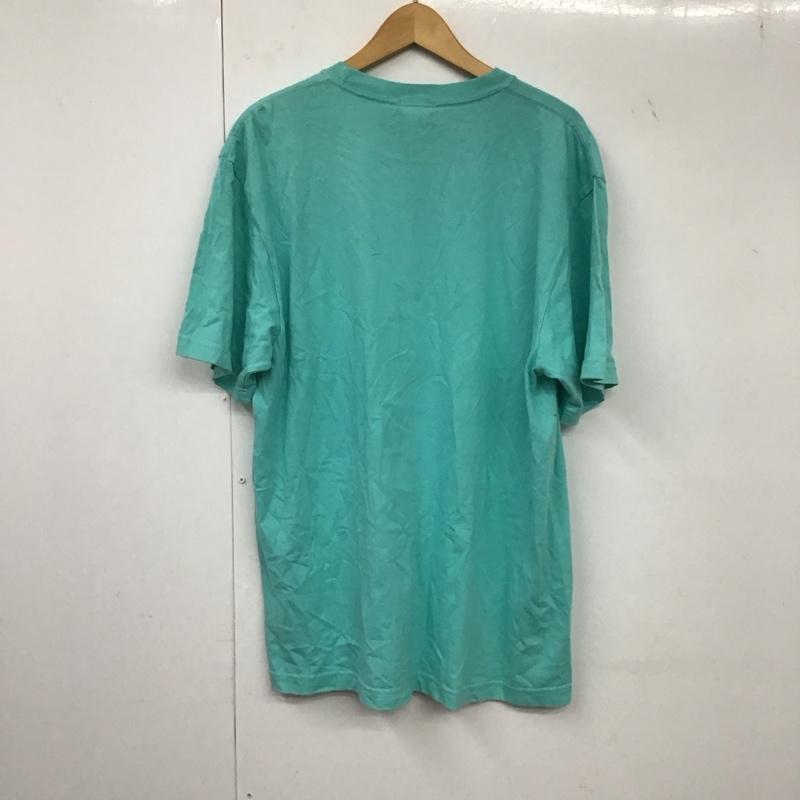 エロスティカ EROSTiKA Tシャツ 半袖 半袖カットソー プリントTシャツ クルーネックカットソー springscream XL プリント 緑 / グリーン /  メンズ USED 古着 中古 10134650