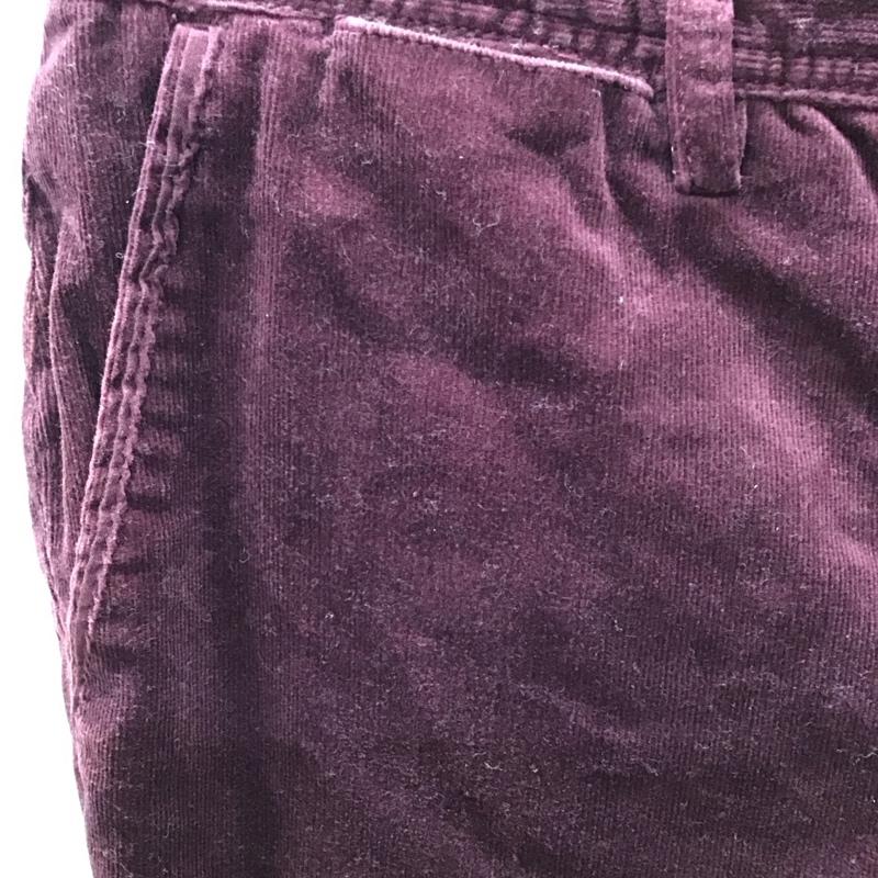 レイジブルー RAGEBLUE パンツ ワークパンツ、ペインターパンツ コーデュロイパンツ ワイドパンツ ストレッチパンツ カジュアルパンツ M 無地 えんじ / ワインレッド /  メンズ USED 古着 中古 10116880