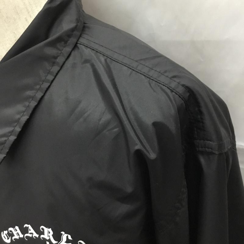 ソフト・マシーン SOFTMACHINE ジャケット、上着 ジャンパー、ブルゾン TERROR JK コーチジャケット XL プリント 黒 / ブラック /  メンズ USED 古着 中古 10108821
