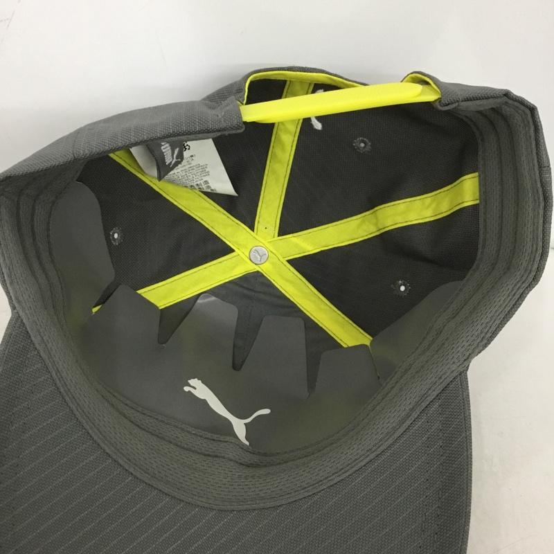 プーマ PUMA 帽子 キャップ 021952-02 Red Bull ロゴ、文字 灰 / グレー /  メンズ USED 古着 中古 10148443