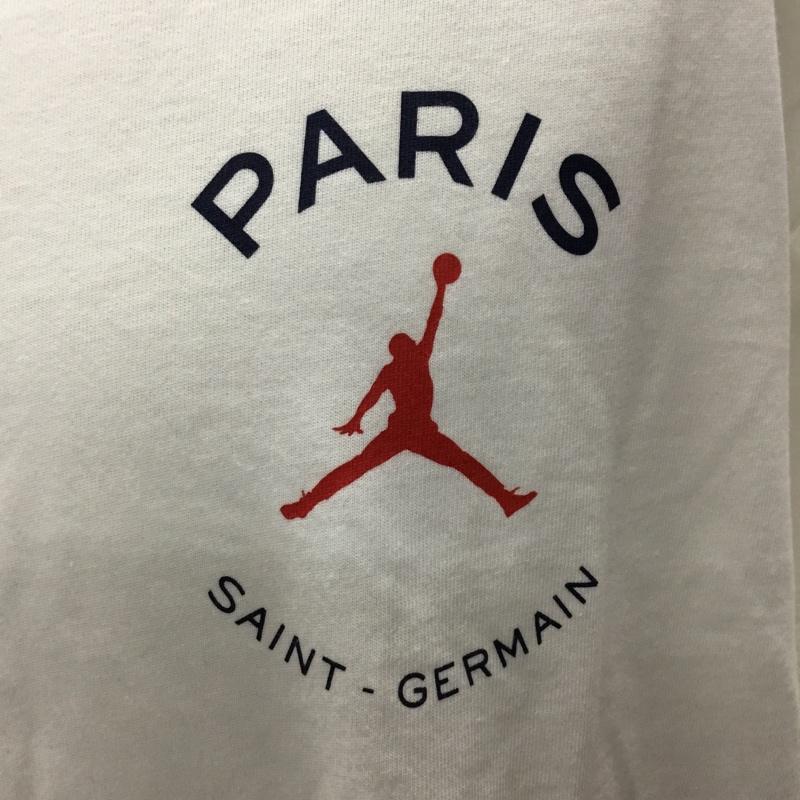 ナイキ NIKE Tシャツ 半袖 DJ0402-100 パリSG ジョーダン クルーネック タグ付き XL プリント 白 / ホワイト /  メンズ USED 古着 中古 10121254