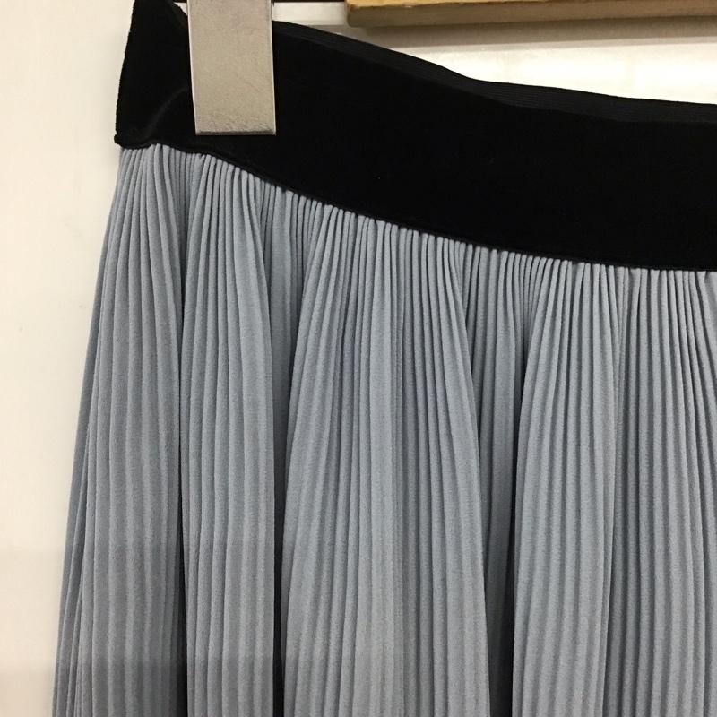 ザラベーシック ZARA BASIC パンツ サルエルパンツ ワイドパンツ プリーツパンツ M 無地 水色 / ライトブルー /  レディース USED 古着 中古 10134229