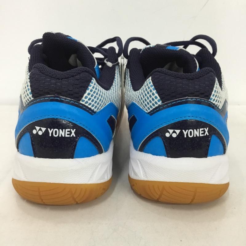 ヨネックス YONEX スニーカー スニーカー SHB769SF パワークッション769SF バドミントンシューズ 24.5cm 箱有 24.5cm ロゴ、文字 白 / ホワイト / X 青 / ブルー / X 紺 / ネイビー /  レディース USED 古着 中古 10147948